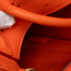 Nano Leather Luggage Tote