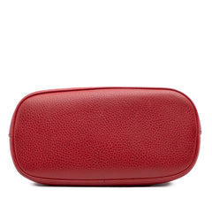 Mini Leather GG Charm Dome Satchel