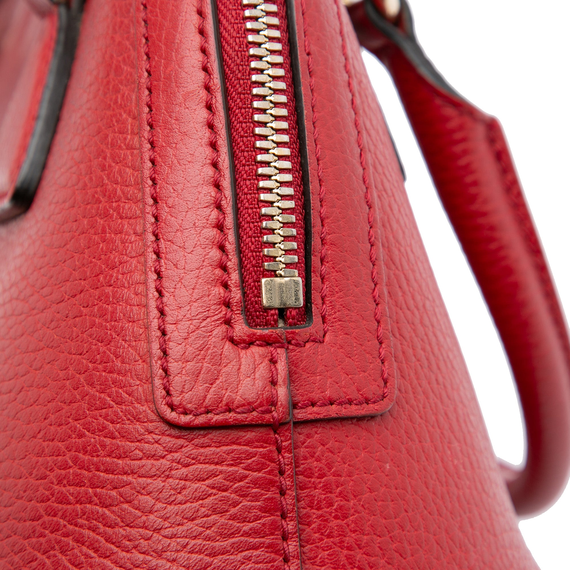 Mini Leather GG Charm Dome Satchel