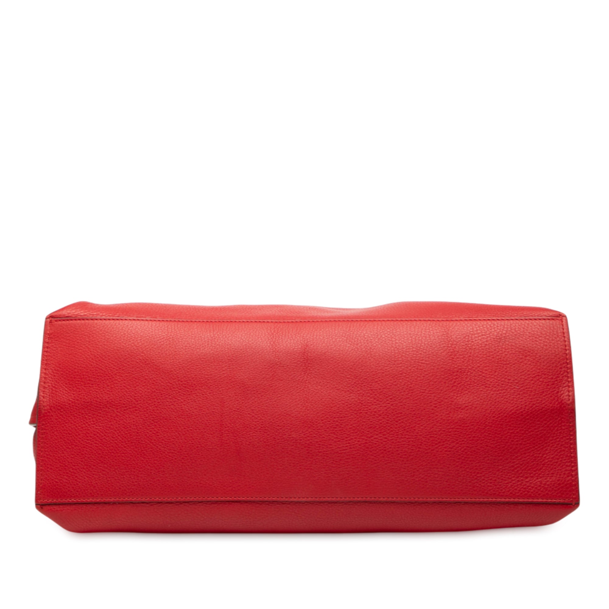 Large Leather Bamboo Daily Satchel