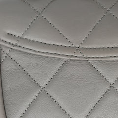 CC Quilted Lambskin Rounded Flap