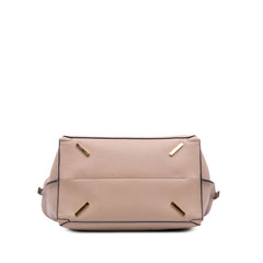 Anagram Leather Zipper Bag