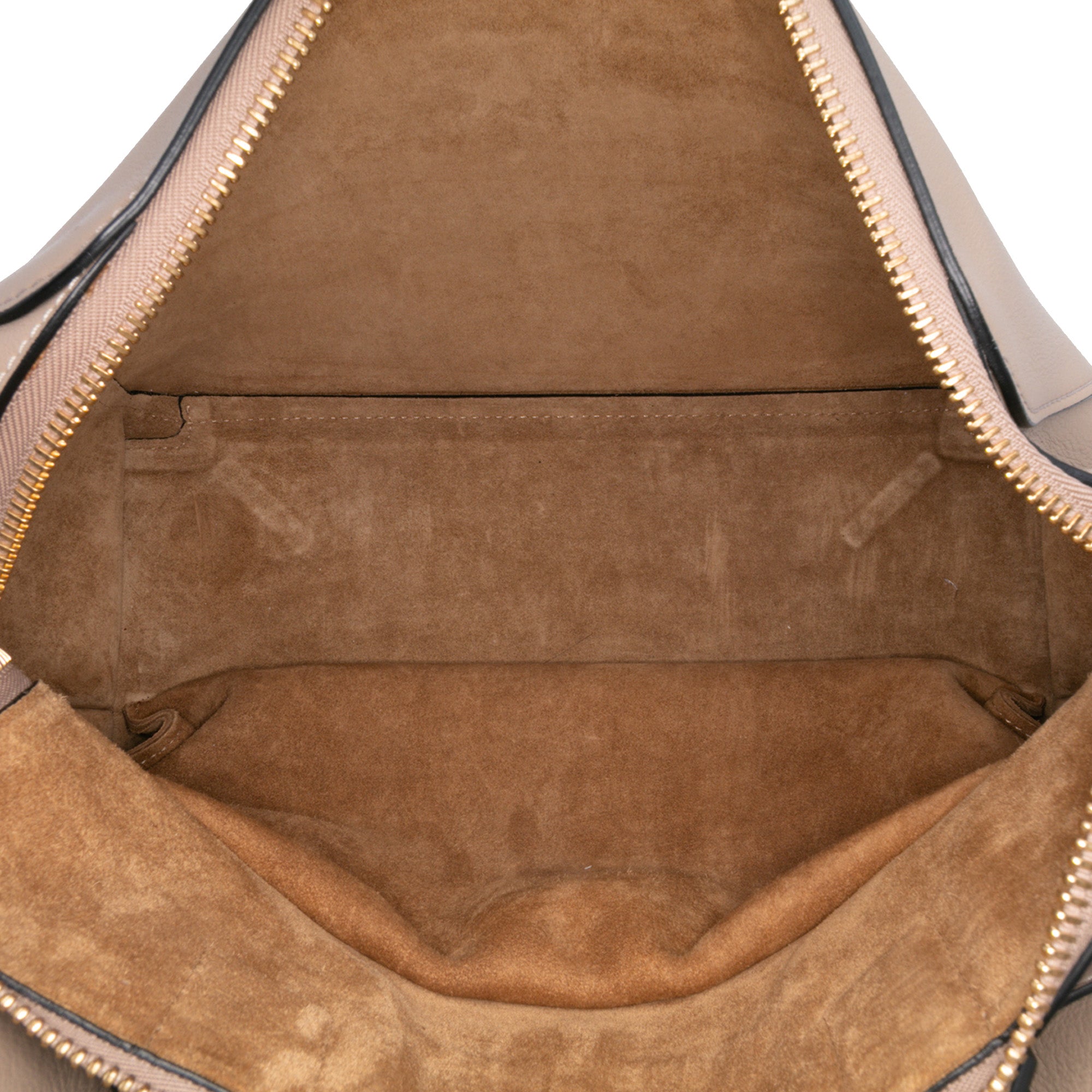 Anagram Leather Zipper Bag