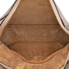 Anagram Leather Zipper Bag