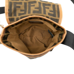 Mini FF Zucca Canvas Crossbody