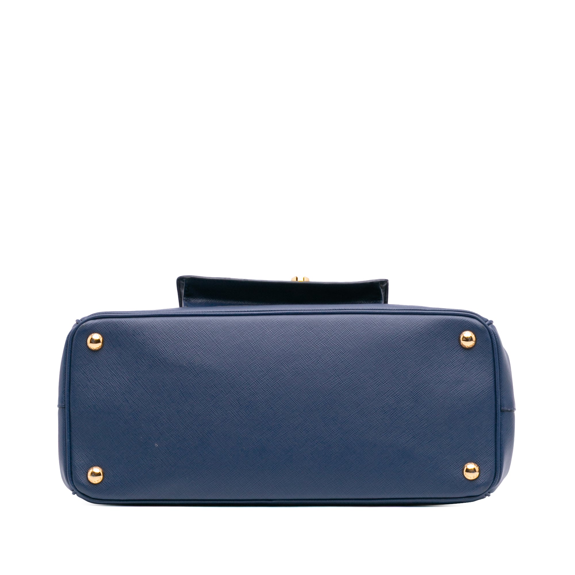 Saffiano Lux Galleria Double Zip Front Pocket Satchel