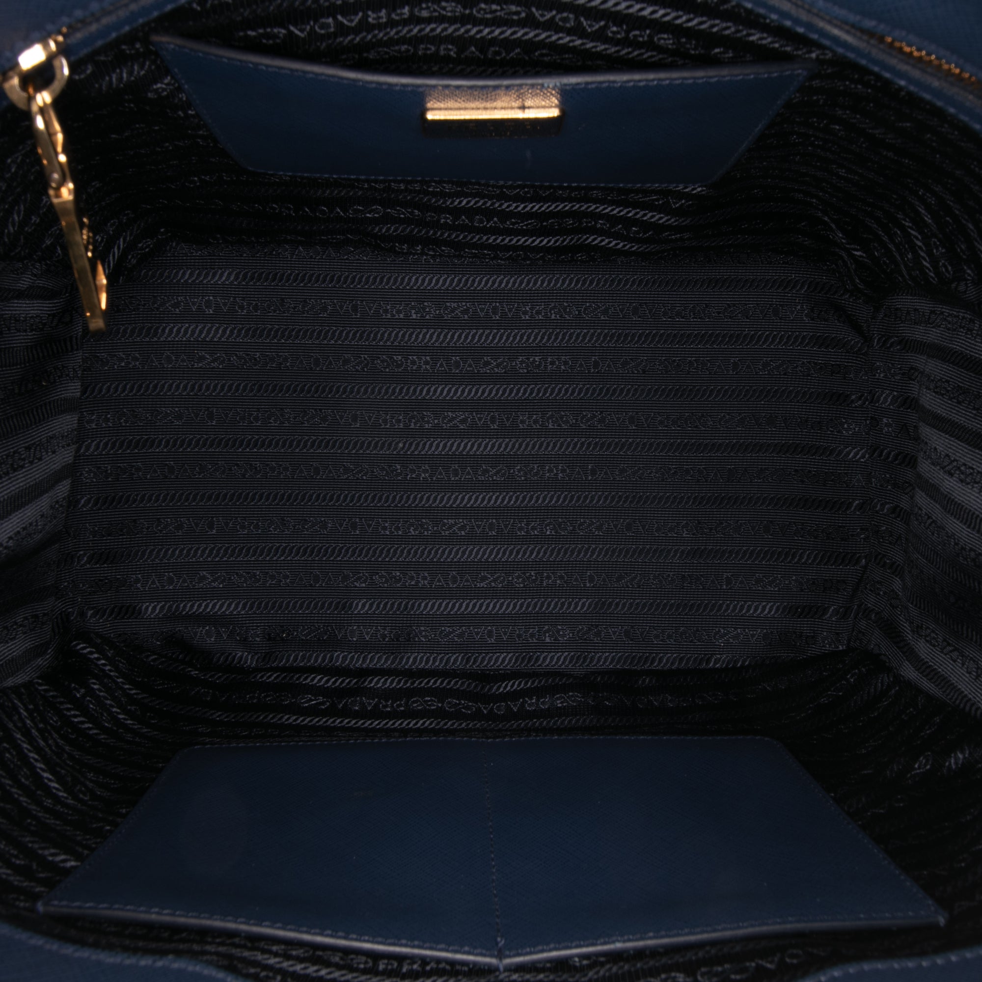 Saffiano Lux Galleria Double Zip Front Pocket Satchel