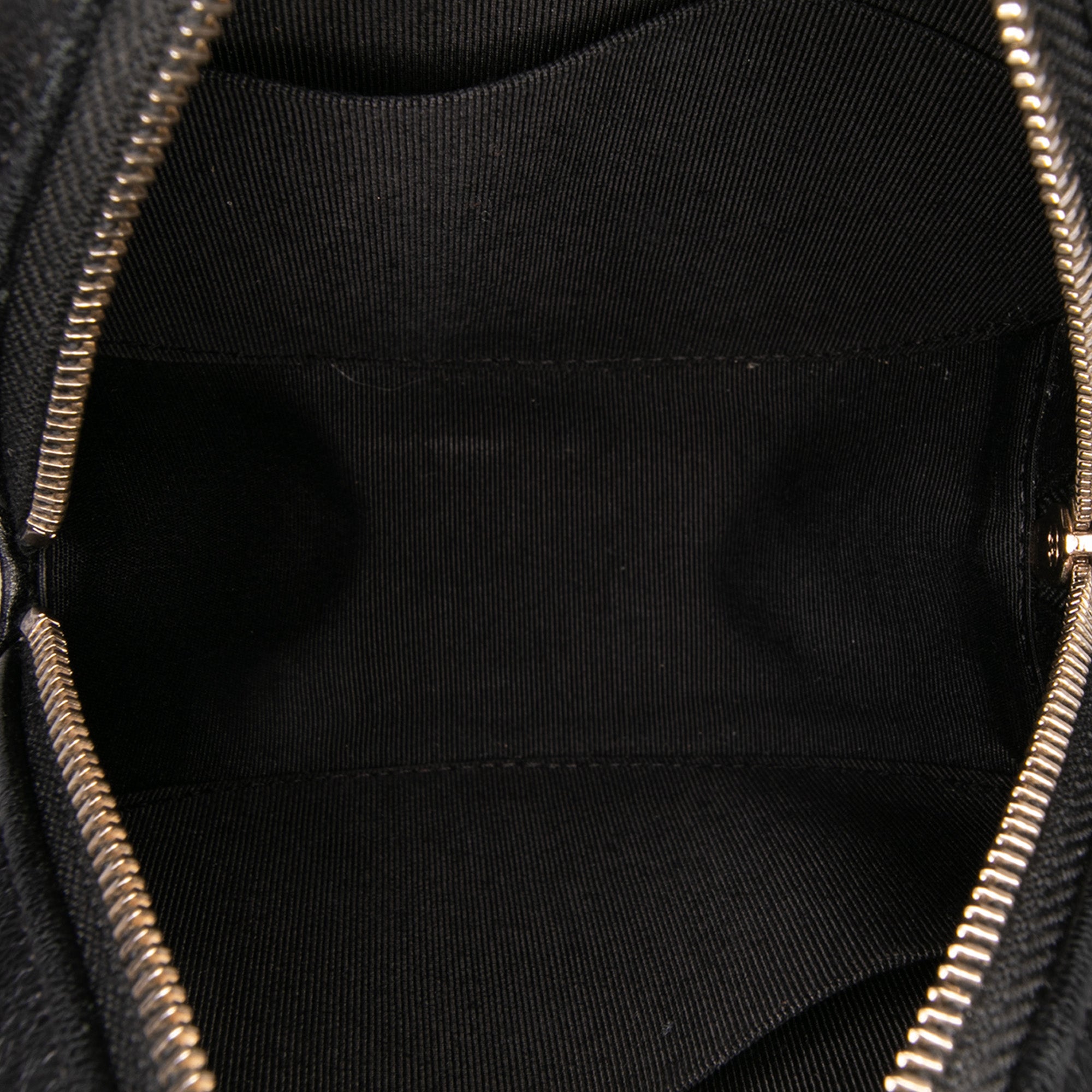 Quilted Lambskin Egyptian Amulet Charms Round Clutch with Chain