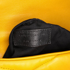 Quilted Lambskin Sade Puffer Envelope Clutch