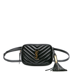 Quilted Calfskin Tassel Lou Belt Bag