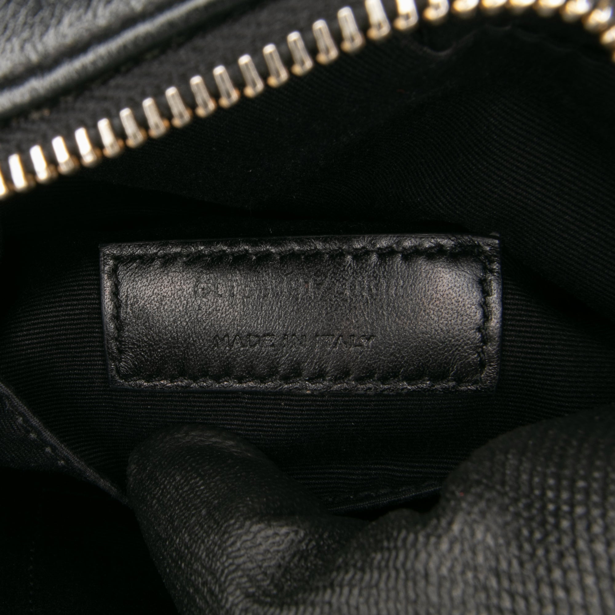 Quilted Calfskin Tassel Lou Belt Bag