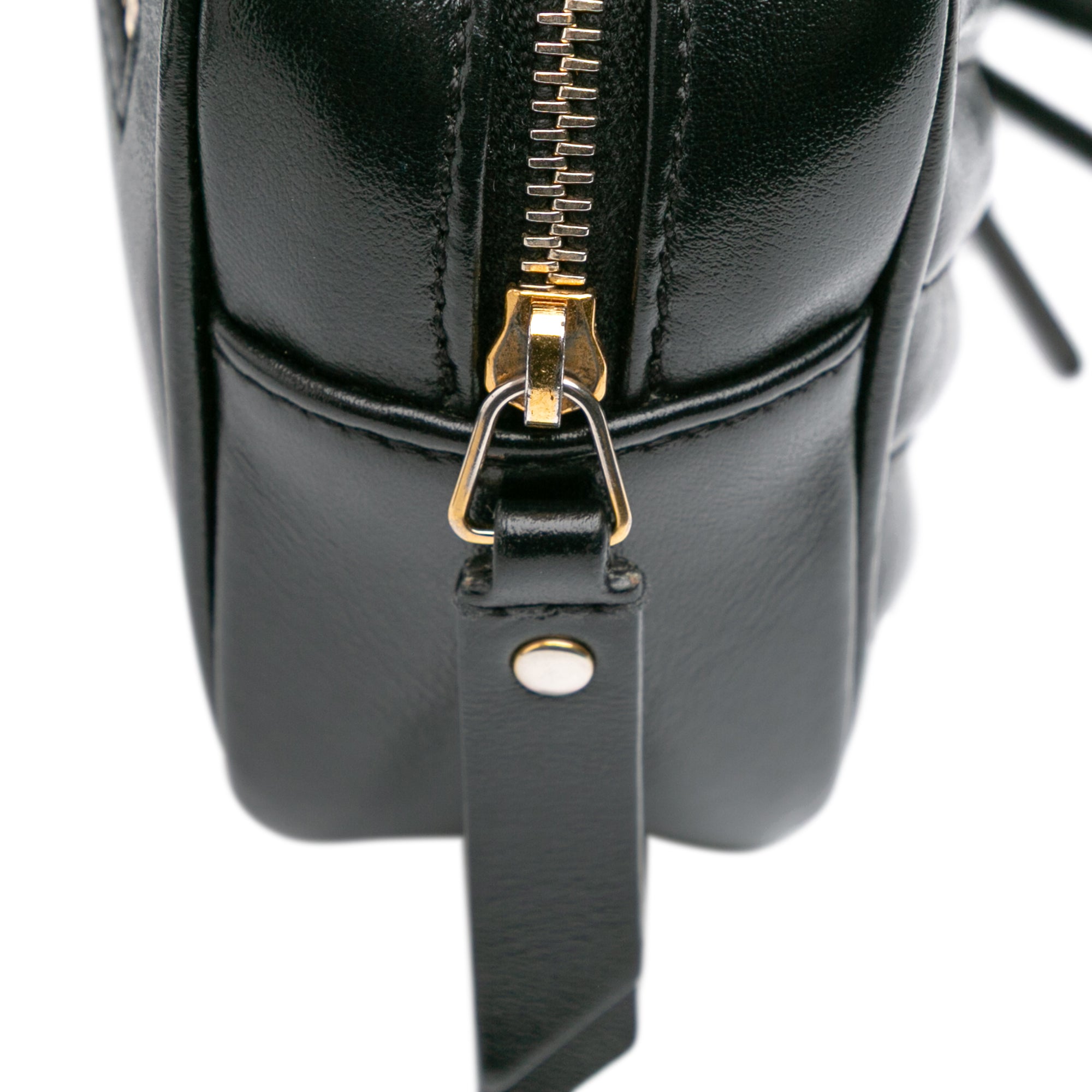Quilted Calfskin Tassel Lou Belt Bag