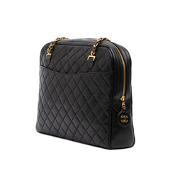 Quilted Lambskin Shoulder Bag