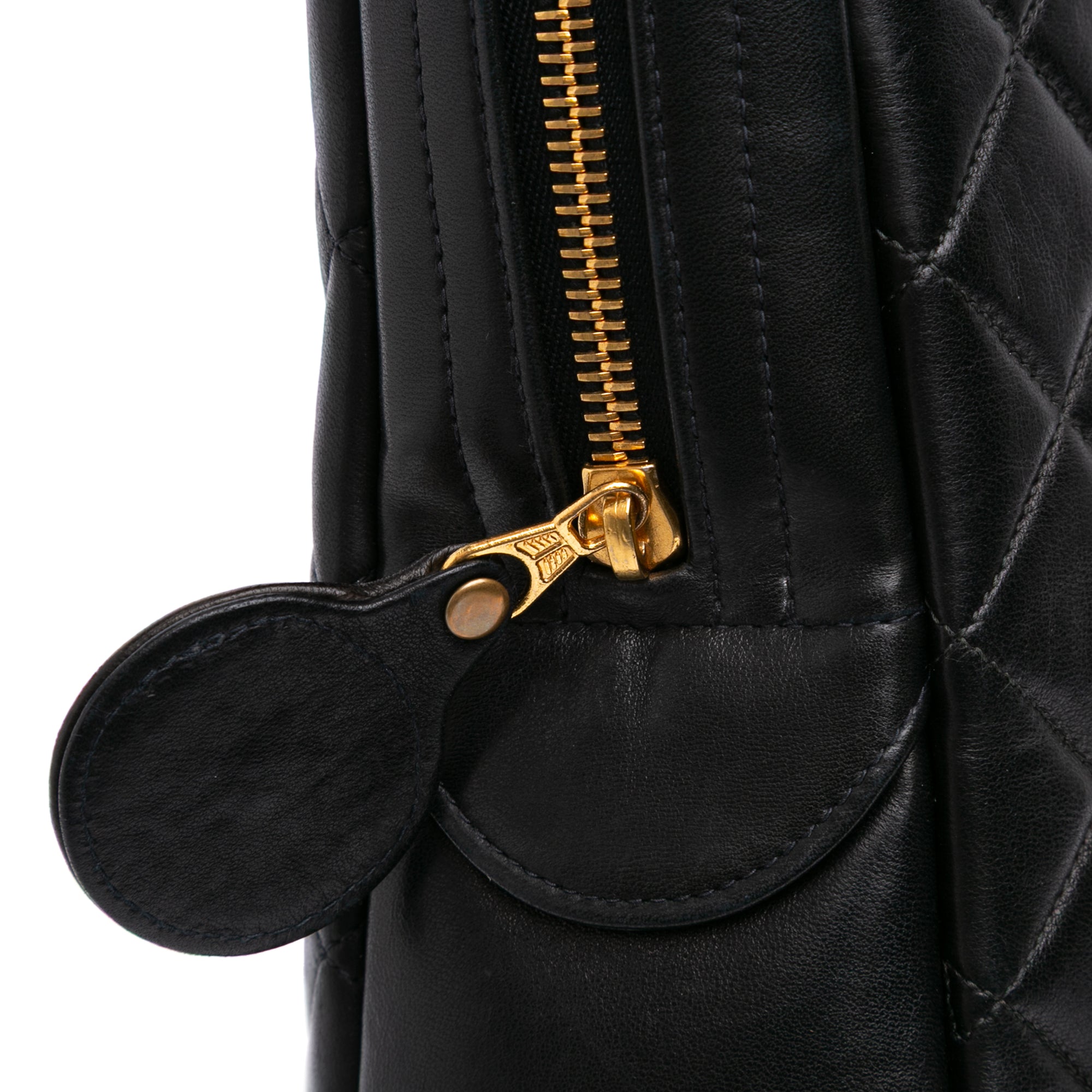 Quilted Lambskin Shoulder Bag