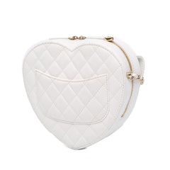 Large Lambskin CC in Love Heart Crossbody