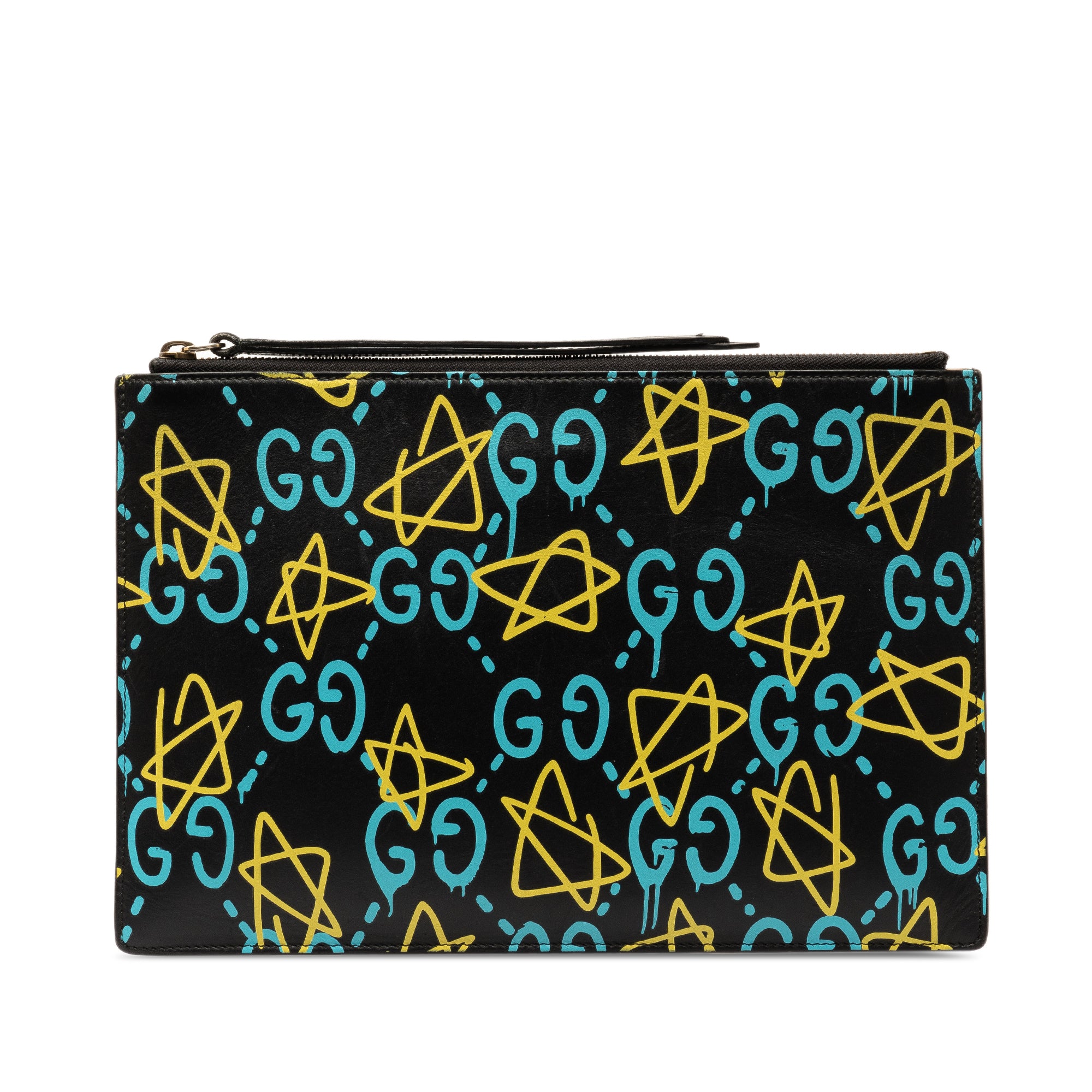 Leather Ghost Clutch_0