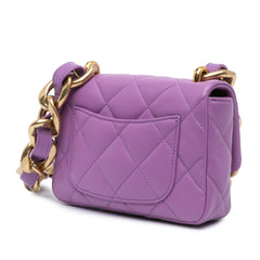 Mini Quilted Lambskin Funky Town Flap