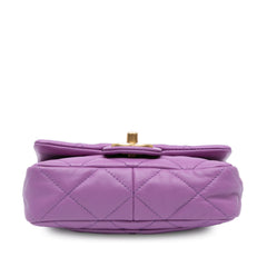 Mini Quilted Lambskin Funky Town Flap