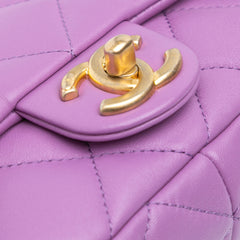 Mini Quilted Lambskin Funky Town Flap