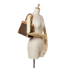 Macadam Coated Canvas Handbag