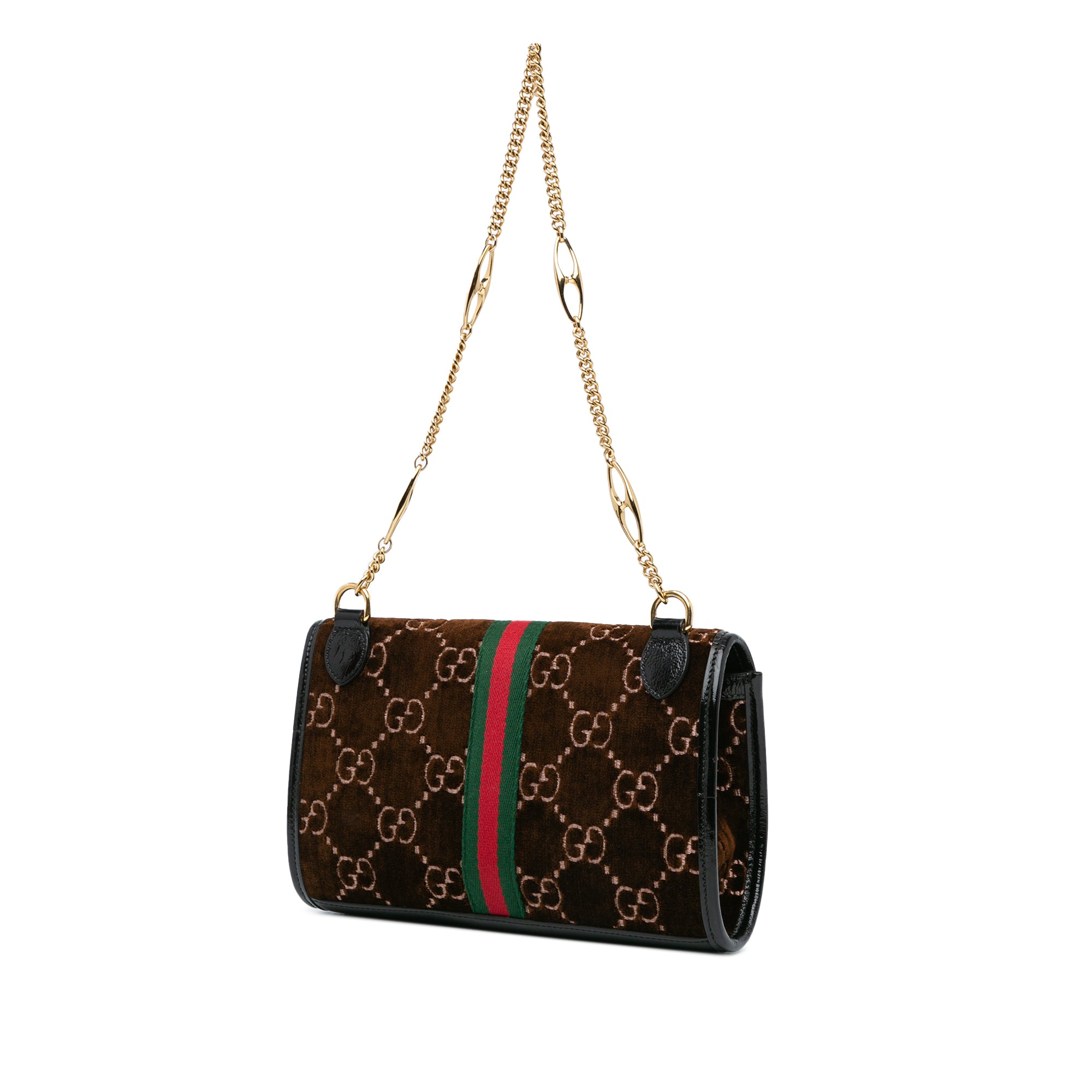 GG Velvet Rajah Crossbody