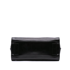Textured Patent Sac De Jour North South Satchel