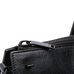 Textured Patent Sac De Jour North South Satchel