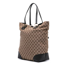 Large GG Canvas GG Charm Tote
