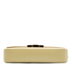 Shiny Calfskin Claude Shoulder Bag