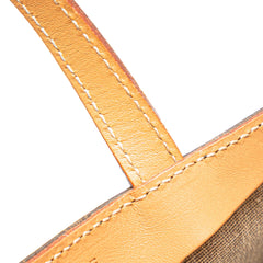 Macadam Coated Canvas Tote