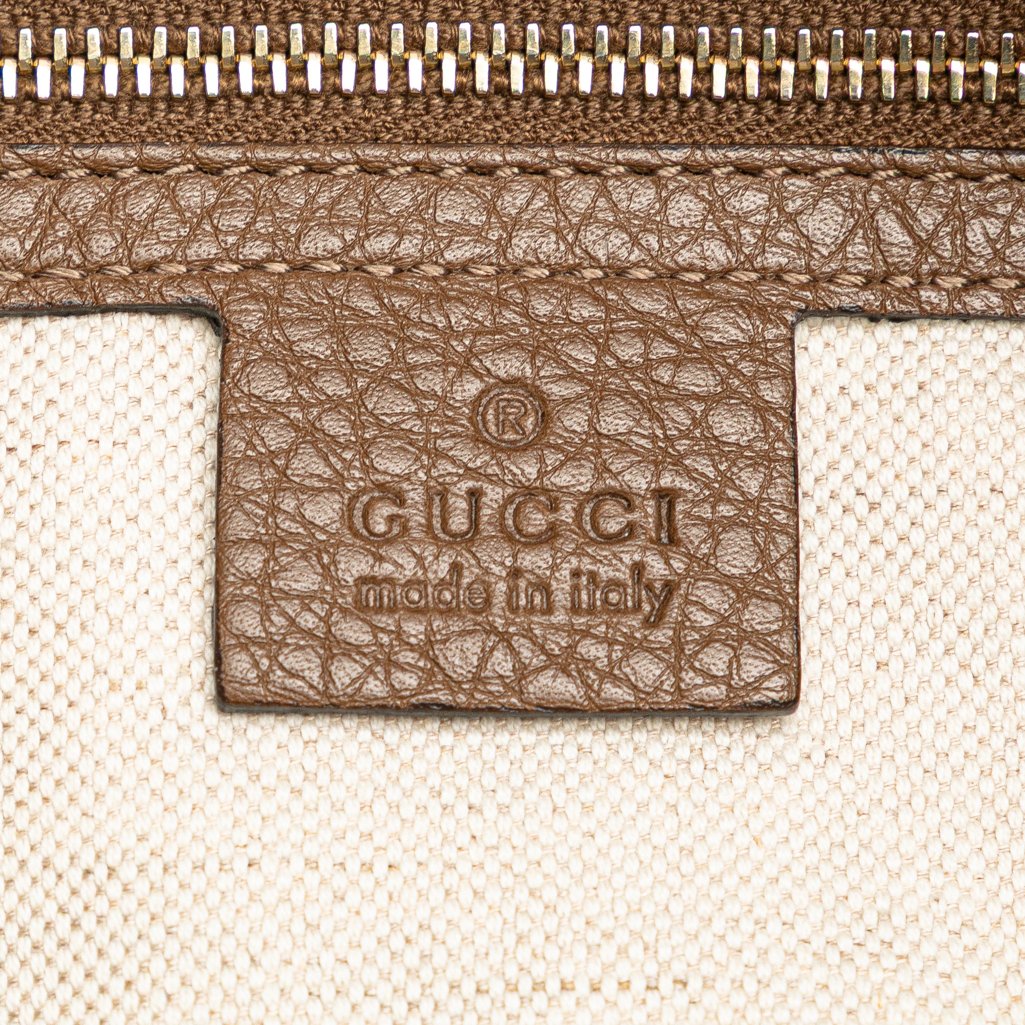 Large Calfskin Bamboo Shopper Satchel