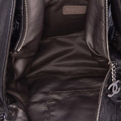 Lambskin and Patent Brooklyn Patchwork Hobo Bag