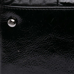 Lambskin and Patent Brooklyn Patchwork Hobo Bag