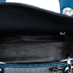 Mini Metallic Patent Microcannage Lady Dior