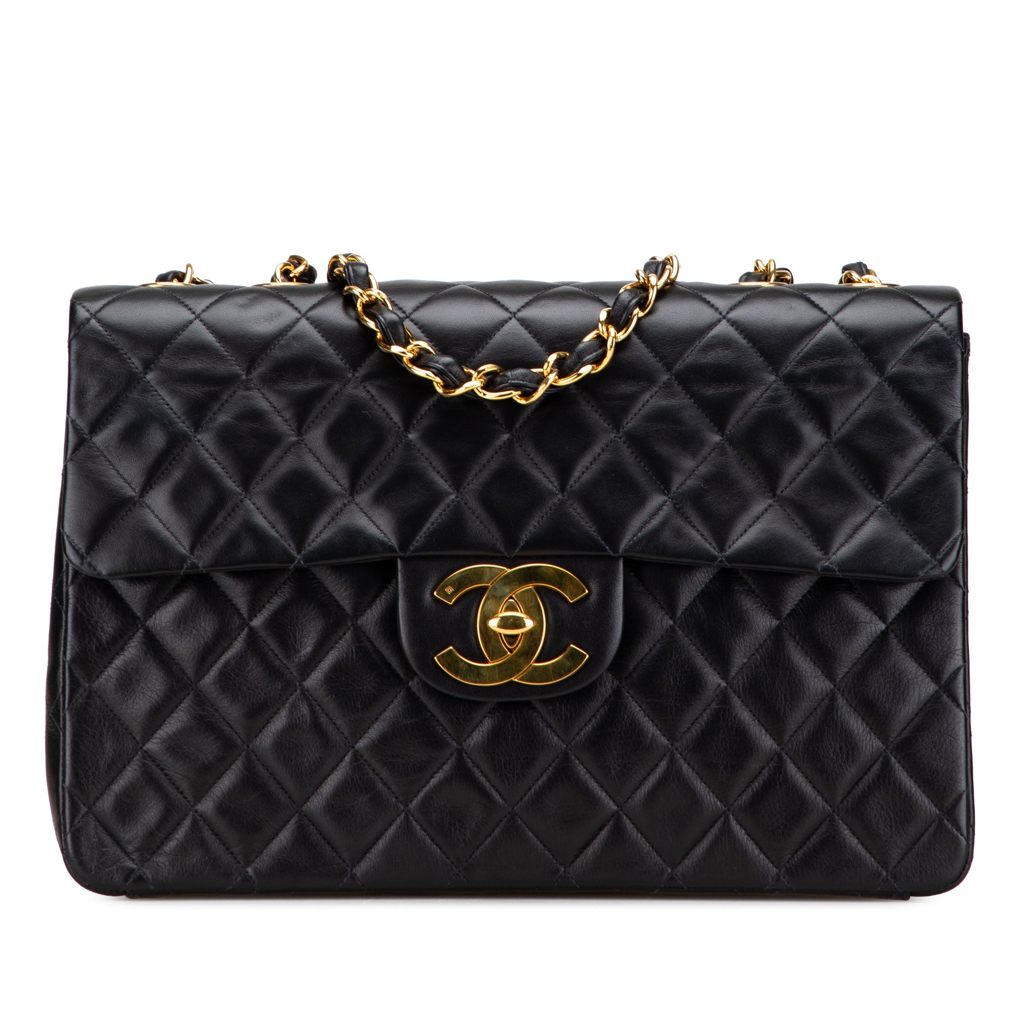 Maxi XL Classic Lambskin Single Flap
