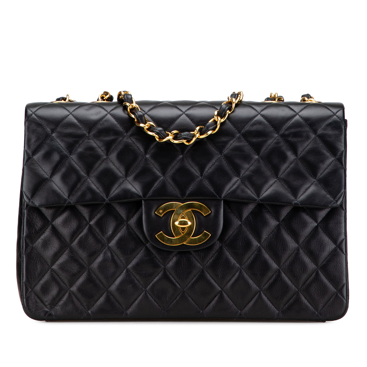 Maxi XL Classic Lambskin Single Flap
