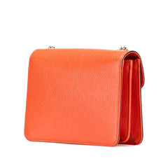 Small Dollar Calfskin Interlocking G Crossbody