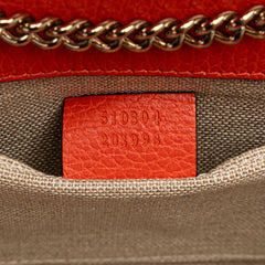 Small Dollar Calfskin Interlocking G Crossbody