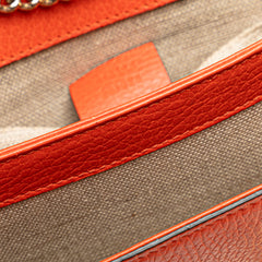 Small Dollar Calfskin Interlocking G Crossbody