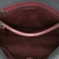 Large Quilted Caviar Coco Top Handle Bag