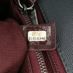 Large Quilted Caviar Coco Top Handle Bag