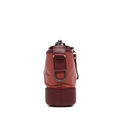 Small Chevron Lambskin Gabrielle Crossbody