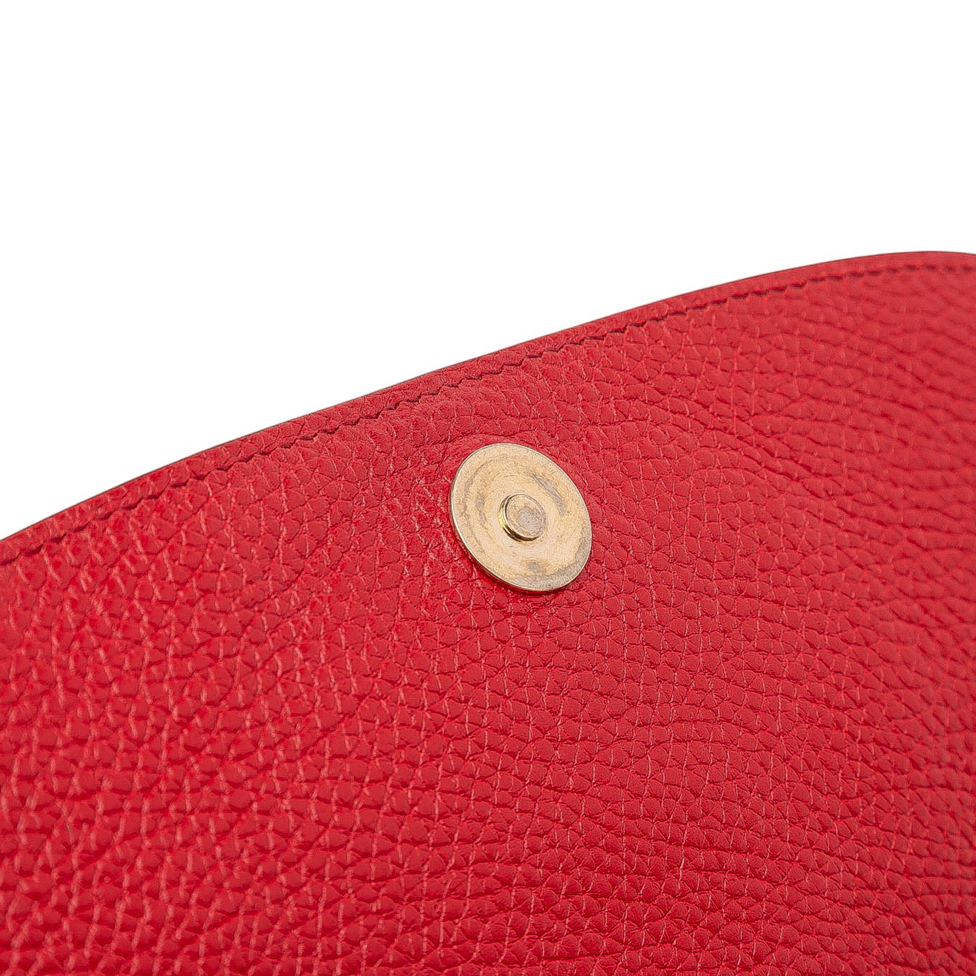 Medium Leather Soho Chain Flap Crossbody