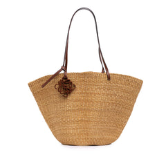 Medium Elephant Grass Shell Basket Bag