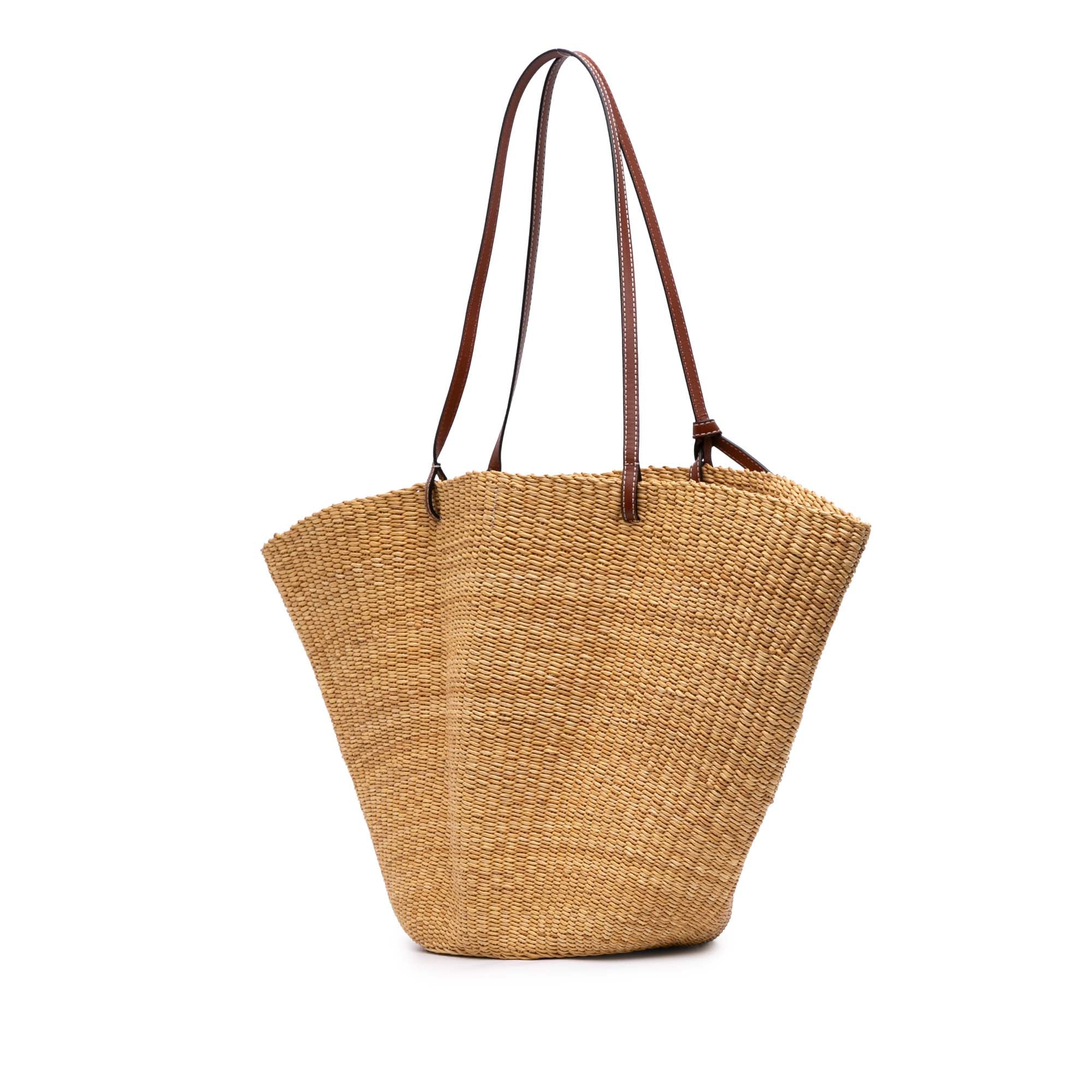 Medium Elephant Grass Shell Basket Bag