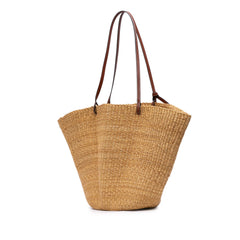 Medium Elephant Grass Shell Basket Bag