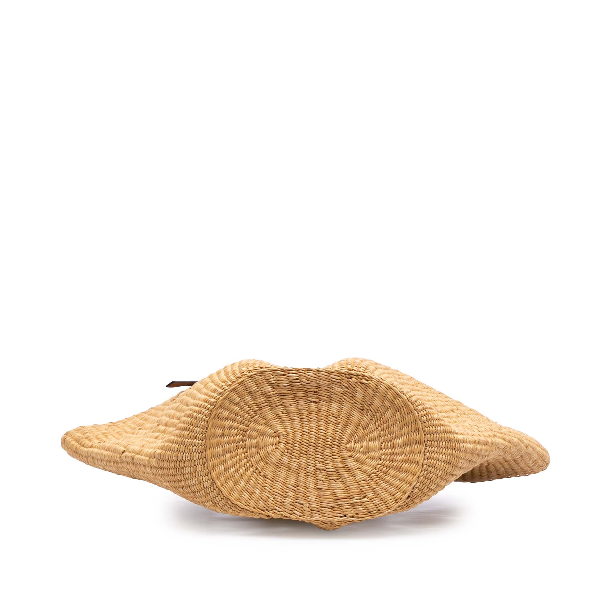 Medium Elephant Grass Shell Basket Bag