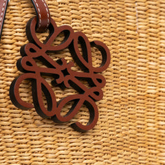 Medium Elephant Grass Shell Basket Bag