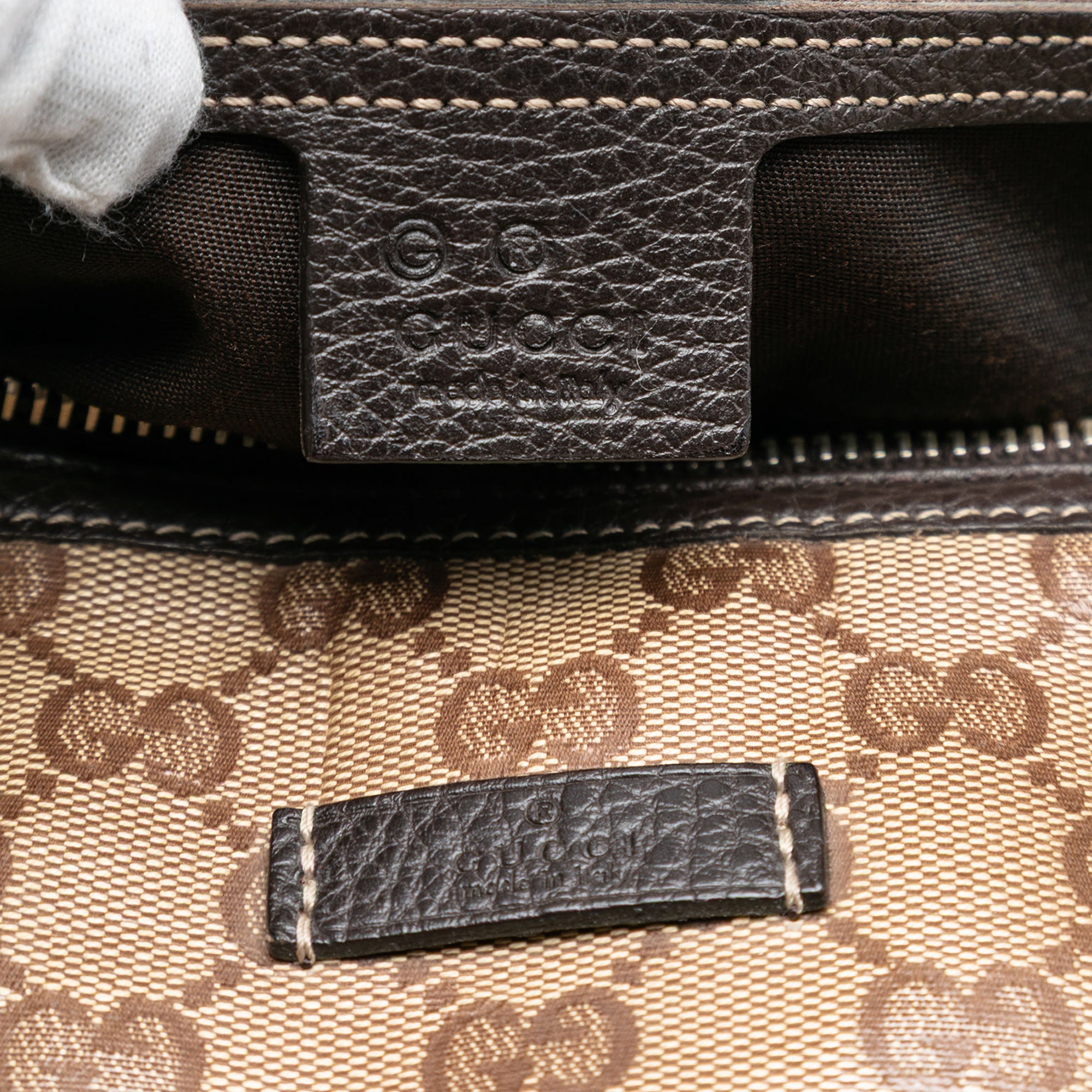 Medium GG Crystal Joy Boston Bag