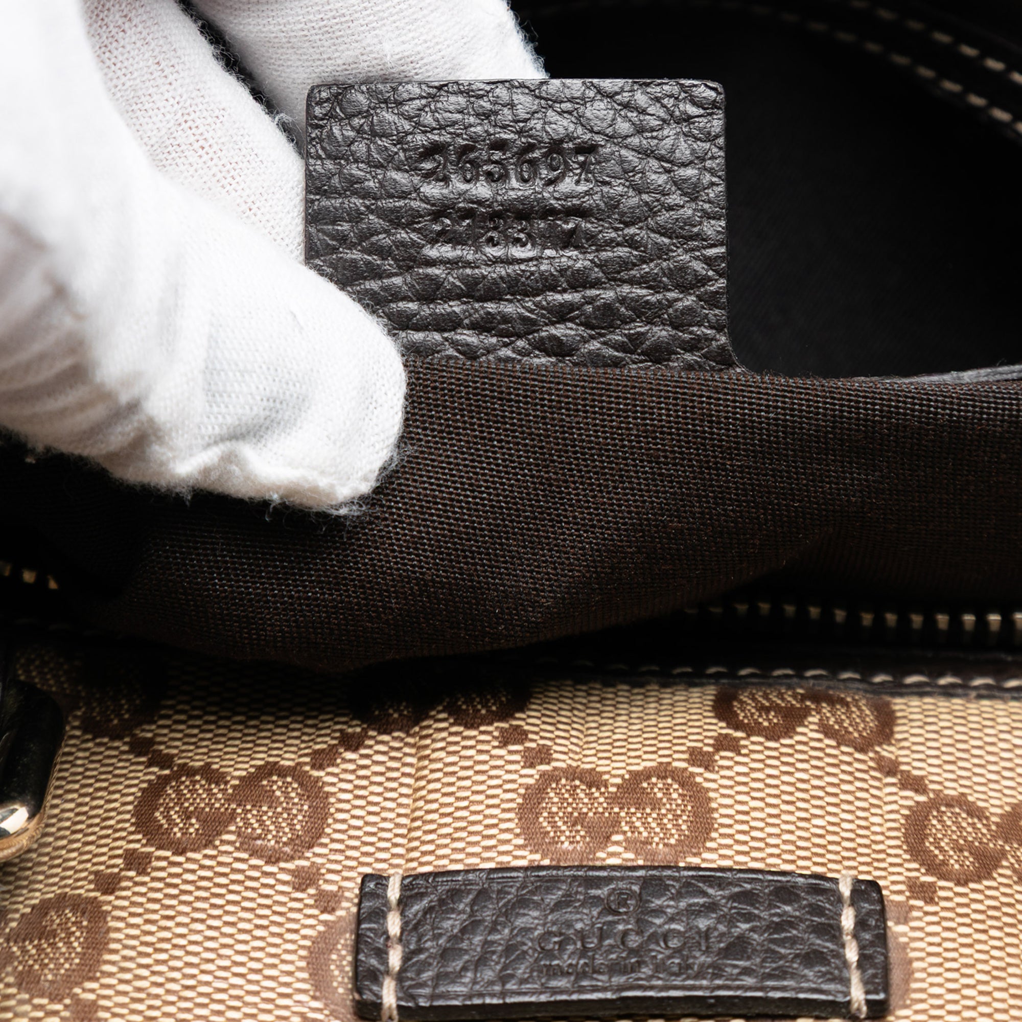 Medium GG Crystal Joy Boston Bag